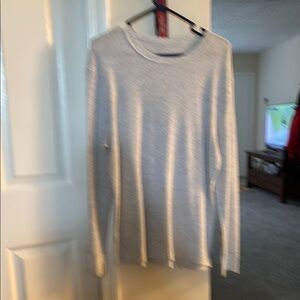 Old Navy Gray Long Sleeve Tee Soft Knit Crew